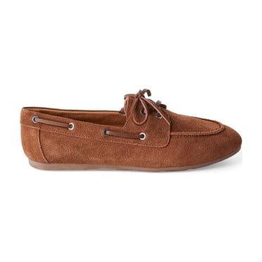 Time and Tru Women's Suede Loafers
