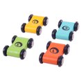 thumbnail image 1 of 4 Pieces Mini Racing Track Toy Interesting Ramp Racer Toy Set Colorful Ramp Race Track Car Toy Car Racer Game Toy Educational Interactive Toy for Children Gift Home, 1 of 9