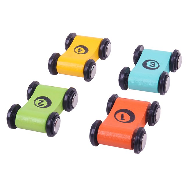 4 Pieces Mini Racing Track Toy Interesting Ramp Racer Toy Set Colorful Ramp Race Track Car Toy Car Racer Game Toy Educational Interactive Toy for Children Gift Home