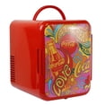 thumbnail image 4 of Coca-Cola 6 Can Portable Mini Cooler/Warmer, 4L Mini Fridge for Travel, Red, 4 of 9