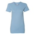 thumbnail image 1 of Women’s Fine Jersey Tee, L, Baby Blue, 1 of 2