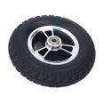 thumbnail image 2 of Jadeshay Roue de Fauteuil Roulant, moyeu en Acier allié de Roue en PU, Remplacement de Pneu antidérapant pour Chariot 7 Po, 2 of 8