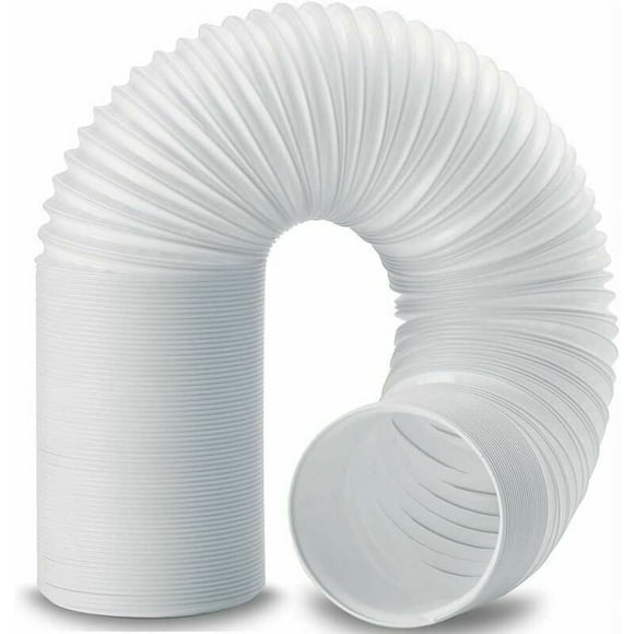 Mobile Air Conditioner, Diameter 150mm Flexible PVC Exhaust Hose Ventilation Tube 2M Length Universal Hose Kit for Mobile Air Conditioner Air Extractor Tumble Dryer