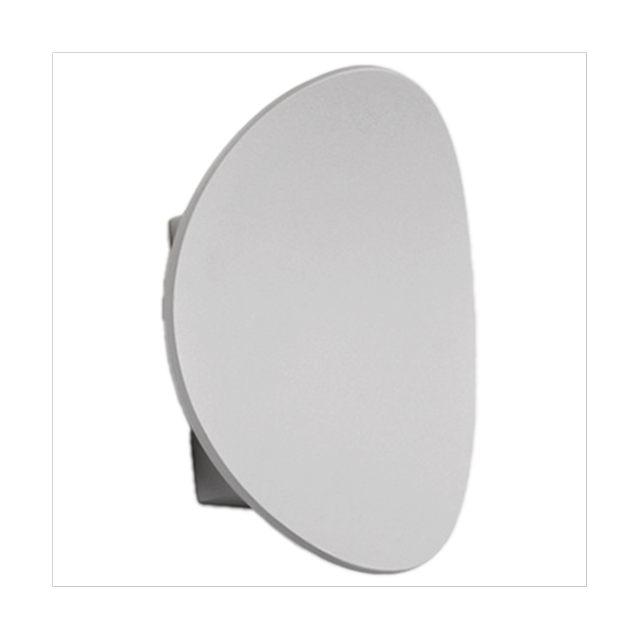 Lampe Murale Moderne Ronde Simple pour Chambre à Coucher Lampe de Chevet Nordique Personnalité Couloir Salon (Blanc)