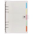 thumbnail image 1 of A5 Ring Binder, 6 Round Ring Binder, Clear, 1 of 5