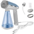 thumbnail image 1 of Handheld Steamer with 2 Brushes 350ml Water Tank Portable Travel Clothes Fast Heat-up Foldable Garment Leak Proof Reusable Fabric Modes for Home Shirts, 1 of 11