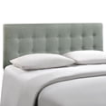 thumbnail image 1 of Modway Emily King Upholstered Polyester Fabric Headboard in Gray, 1 of 8