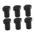 thumbnail image 3 of S SERENABLE 6Pcs Workbench Bench Dogs Table Brake Woodworking Stop for Dog Hole Clamping Black 19mm, 3 of 7