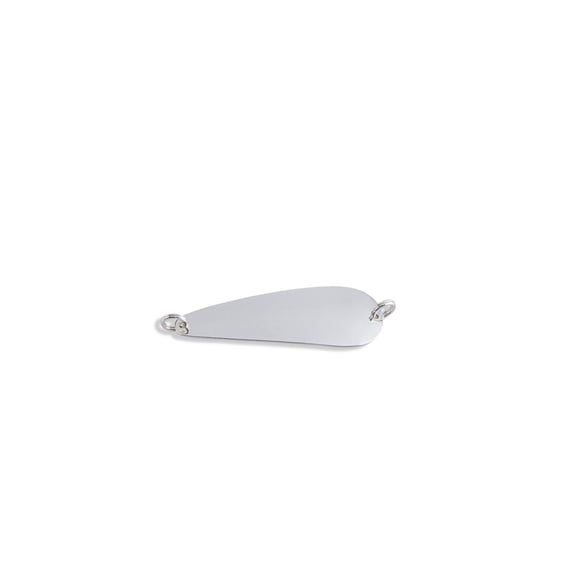 Williams WT22S-S Toronto Wobbler, 1/4oz, 2-1/4", sans crochet, argent cardé