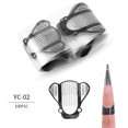 thumbnail image 2 of XZNGL Acrylic Nails Nail Tips Nail Art Tools Nail Art Tips Extension Forms Guide Paper Diy Tool Acrylic Uv Gel Extension 100, 2 of 2
