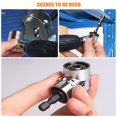 thumbnail image 4 of CIGOTU Right Angle Drill, 105 Degree Multifunction Right Steel Angle Driver Angle Extension Power Screwdriver Drill with 1/4" Drive 6mm Hex Quick Change Magnetic Drill Bit Angled Bit Power Drill Tool, 4 of 4