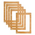 thumbnail image 1 of Unique Bargains Cadre Photo Magnétique 5x7, 5 Pcs Cadre Magnétique Cadres Photo Magnétiques Réutilisables pour Réfrigérateur, Bronze, 1 of 7