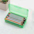 thumbnail image 2 of Meitianfacai Plastic Pencil Cases with Snap-tight Lid, Clear, 1 Count, 2 of 2