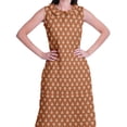thumbnail image 2 of Moomaya Kurta Sans Manches à Col Peter Pan avec Pantalon Ensemble Ethnique 2 Pcs pour Femmes, 2 of 6