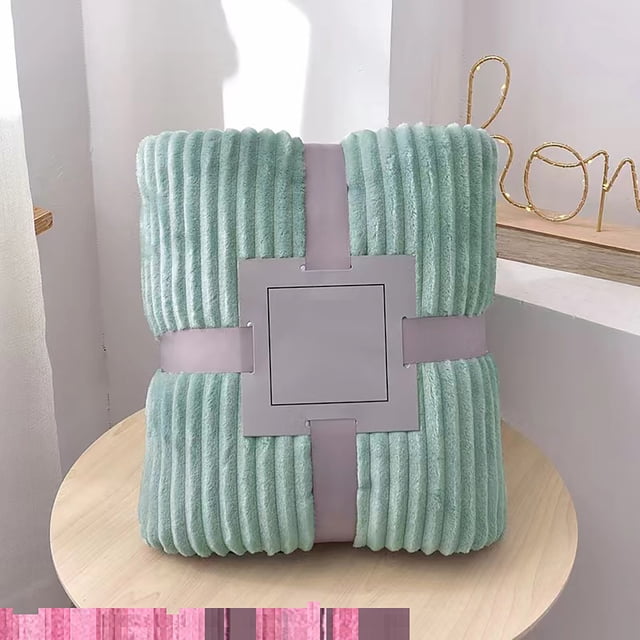 Couverture en Flanelle Douce et Chaude Couverture de Lit Jeté de Sofa