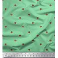 thumbnail image 1 of Soimoi Rayon Fabric Artistic Flower & Dots Print Sewing Fabric Yard 56 Inch Wide, 1 of 3