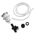 thumbnail image 2 of MYG On/Off Push Button Switch for Jetted Whirlpool Jet Bath Hot Tub Spa Hose Air Pool, 16A 125-250V, ABS PVC Stainless Steel, 1m Hose Included (32-Button Set), 2 of 8