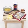 thumbnail image 3 of 1:12 Doll House Miniature Scene Mode Mini Dim Sum Making Tool Pretend Toy, 3 of 6