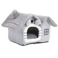 thumbnail image 2 of Cat House, Cat Bed House Foldable Cute Shape  For Floor SPets Within 7.7lb,MPets Within 16.5lb,LFor Several Pets, 2 of 8