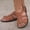 Brown, variant on Summer Savings Clearance! PEZHADA Womens Sandals,Wedge Sandals for Women,Ladies Fashion Slope Heel Sandals Comfortable Round Toe Buckle Causal Sandals Shoes Gold
