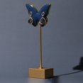 thumbnail image 4 of Milaget Butterfly Design Earrings Stand Holder Tabletop Jewelry Display Rack for Store Blue, 4 of 9