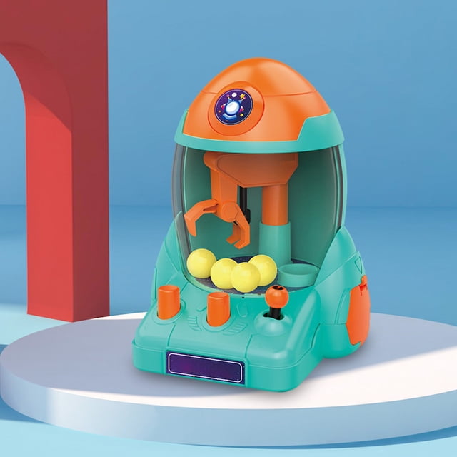 KTTECTOA Mini Balle Spatiale de Modélisation pour Enfants, Machine à Griffes Jeu de Casse-Tête, Jouets Interactifs Liquidation Cadeaux d'Anniversaire Canada Days Jouets pour Fille Jeux