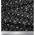 thumbnail image 2 of Soimoi Modal Satin Fabric Geometric Sign,Flag & Football Sports Printed Craft Fabric by The Yard 42 Inch Wide, 2 of 3