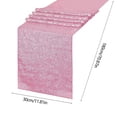 thumbnail image 3 of TopLLC Home Decor, Room Decor, Wall Decor Table Flag Glitter Wedding Glitter Table Flag For Wedding Parties 12x71 Inches In A Variety Of Colors Polyester table flag, 3 of 6