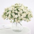 thumbnail image 1 of Beautiful Artificial Silk Fake Flowers Wedding Valentines Bouquet Bridal Decor, 1 of 3