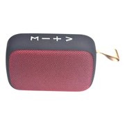 Portable Bluetooth Speaker with Lanyard 4.61 in x 3.11 in x 1.54 in 300 mAh Battery for Outdoor Use