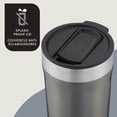 thumbnail image 4 of Contigo Streeterville Stainless Steel Travel Tumbler with Splash-Proof Lid, 16 oz (473 ml), Vacuum-Insulated Metal Cup for Coffee and Tea with Grip Base to Prevent Slipping, Sake, 4 of 8