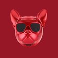 thumbnail image 2 of Haut-parleur Stéréo Sans Fil Bluetooth Rechargeable pour Chien : Rouge, 2 of 7