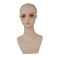 thumbnail image 2 of Xuanheng Mannequin pour Femme Tête Mannequin Buste Polyvalent Accessoire d'Exposition Style d'Exposition de Table g, 2 of 8