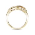 thumbnail image 2 of Bague Infini en Diamants 1/3 Ct en Or Jaune 10 K, 2 of 4