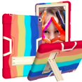 thumbnail image 1 of Mignova Case for Walmart Onn 10.1" Tablet Pro (Model: 100003562), Heavy-Duty Drop-Proof and Shock-Resistant Protective Case(with Stand) for Walmart Onn 10.1" Tablet Pro(Model: 100003562)(Rainbow), 1 of 6