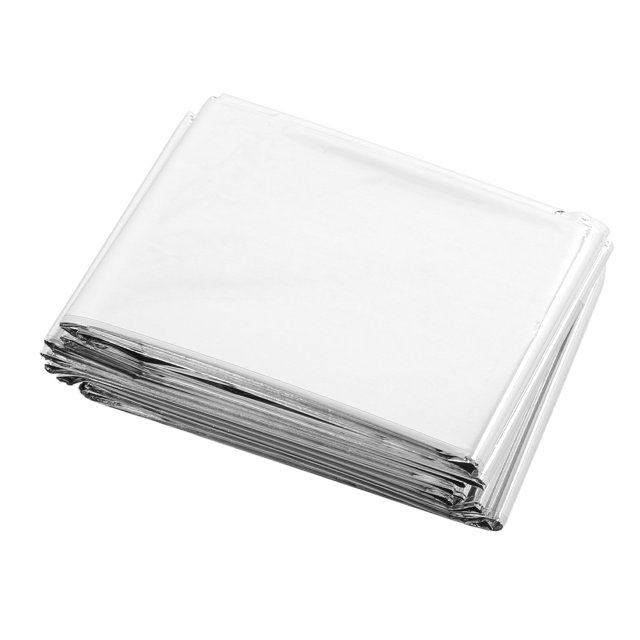 Emergency Blankets PET Aluminized Film Emergency Thermal Blankets, Designed For Camping Outdoors