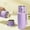 Purple, variant on Qonioi Stainless Steel Tea Infuser Tumbler, 600ml Insulated Travel Mug with Tea Strainer, Vacuum Sealed Hot Cold Water Bottle for Office Gym Outdoor