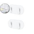 thumbnail image 1 of 2 Pcs Key Holder Wall Mount Adhesive Hooks, Decorative Sticky Key Hanger Rack No Damage, Stick on Hooks for Hanging Towel Hat Coat, 1 of 5