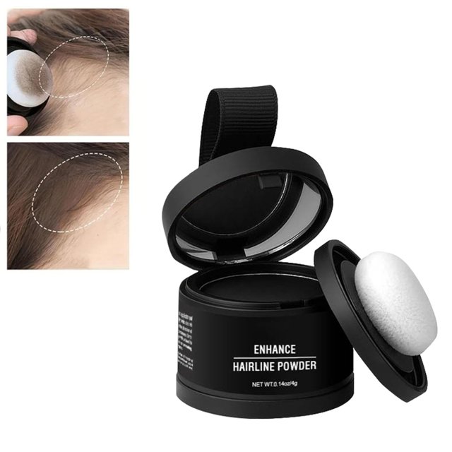 SIfdSeng Hairline Shadow Powder to Cover High Forehead Sideburns Bun Line Shadow Pen Hair Straightening