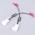 thumbnail image 2 of 2Pcs Car Tweeter Dash Front Speaker Wire Harness Cable Adapter Fit for Toyota Tacoma 2016 2017 2018 2019, 2 of 4