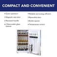 thumbnail image 2 of Corona 3.2 cu.ft Compact Fridge with Bottle Opener 90L. White, 2 of 9