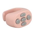 thumbnail image 4 of Selfie Button Clicker, Multi Function Free Your Hands  Remote Control Ring Design 10m 50mAh with Charging Cable for Continuous Pictures Black,White,Pink, 4 of 7