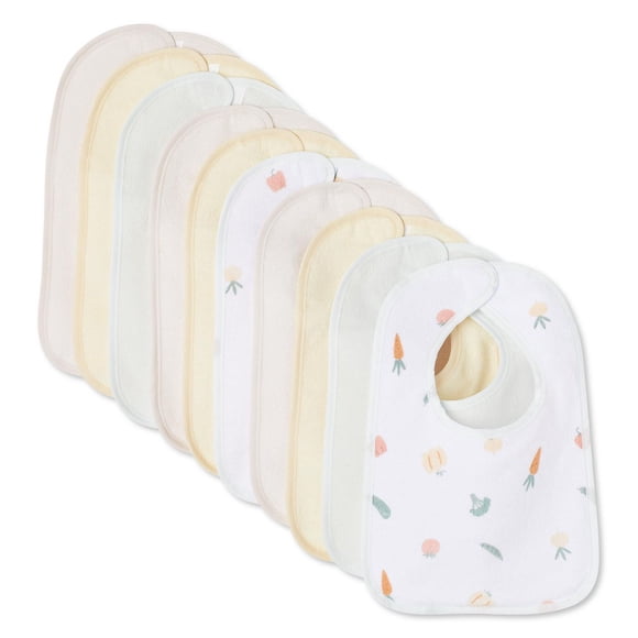 George Infants' Gender Inclusive Bib 10-Pack