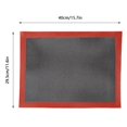 thumbnail image 4 of Sonew Silicone Baking Mat,Baking Roll Mat,Breathable Silicone Roll Mat Non-stick Heat Resistant Oven Baking Mesh, 4 of 7