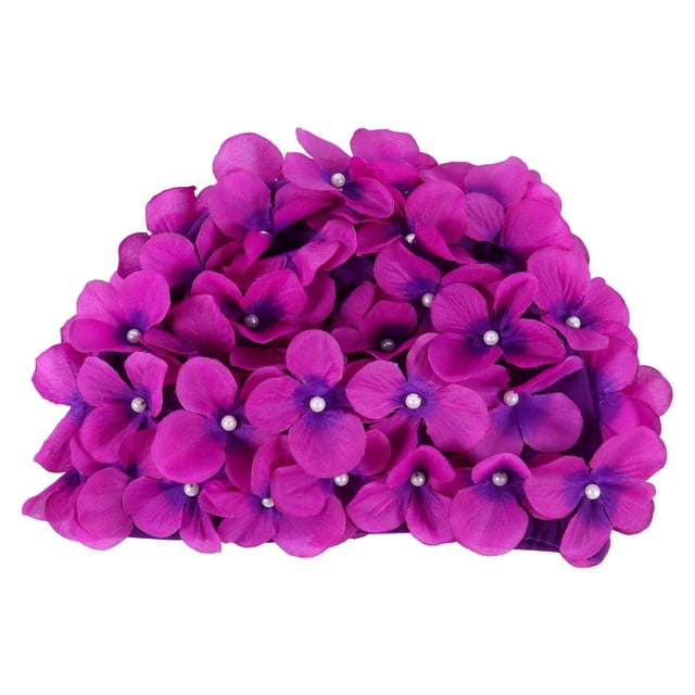 1 Pce Chapeau de Natation Respirant en Forme de Fleur pour Femmes Filles