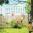 thumbnail image 2 of Qaba Parcours d'Obstacles 10 Pcs pour Enfants, avec 2 Barres de Singe, 2 Anneaux de Gym, 2 of 10