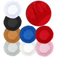 thumbnail image 3 of Luckyn Removable Stretch Chair Seat Covers,Solid Chair Covers Protectors for Dining Room Kitchen Chairs,Red, 3 of 10