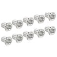 thumbnail image 1 of Unique Bargains 15mm Long Pipe Hexagon Countersunk Flat Head M10 Thread Lamp Rod 10 Pack, 1 of 5
