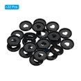 thumbnail image 3 of Unique Bargains 24mm Plastic Book Binding Discs Discbound Expansion Discs Heart Binder Rings, Black 22 Pack, 3 of 6