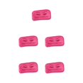 thumbnail image 3 of maskred Durable Extension de Cils Front Pad Microfibre Support Extension Plateau Souple Rose 9 x 19cm 5Set, 3 of 6